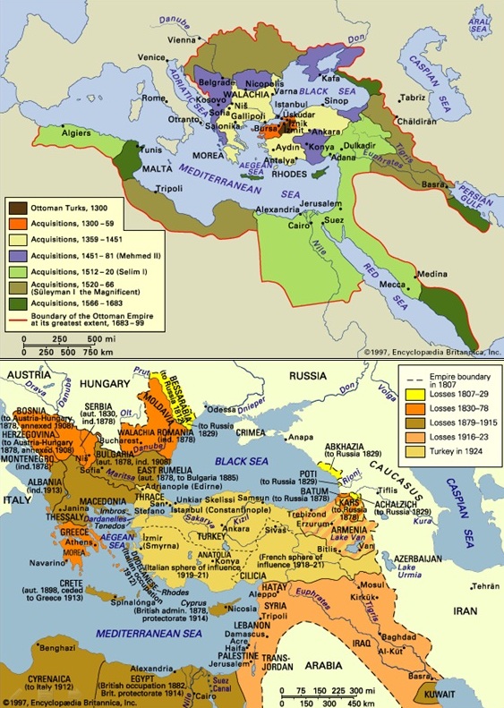 Comparative essay about the ottoman and spanish empire